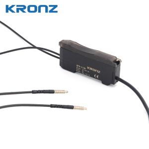 High-Speed Fiber Optic Amplifier NPN/PNP Selectable Output 50μs Response Time Timer Function 12-24VDC Input