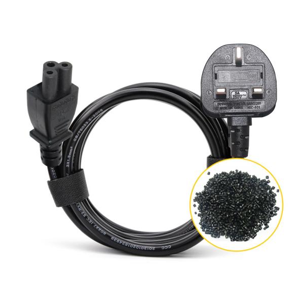 5a Fuse Uk C5 Power Cable For Laptop 5amp Ac Computer USB 3 Prong