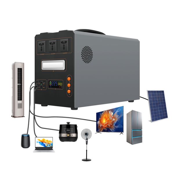 1000W/1500W Pure Sine Wave Inverter Power Station – LiFePO4 Battery Energy Storage with Smart BMS & Fast Charging