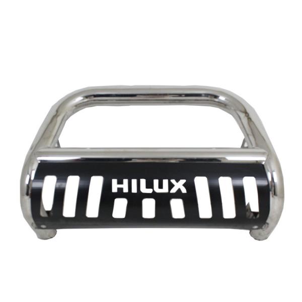 Factory Selling 4x4 Truck Bull Bar Stainless Steel For Front Bumper Toyota Hilux Vigo Nissan Navara Ford Ranger