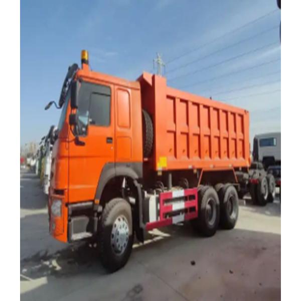 High Security SINOTRUK HOWO 350HP 400HP Heavy Tipper Trucks 50 Ton For Sand Transport