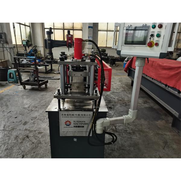 1.0-2.0mm Thickness V Profile Steel U Channel Steel Profile Cold Roll Forming Machine