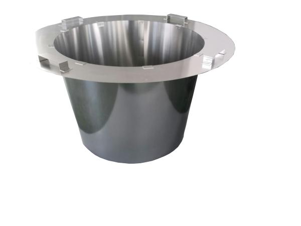 10.2g/Cm3 Vacuum Furnace Parts Flow Guilding Molybdenum Cylinder