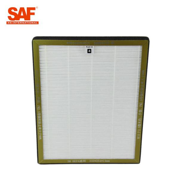Cardboard Frame Mini Pleat Hepa Filter , H11 Hepa Filter Air Conditioner Use