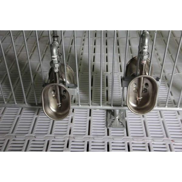 Round Fattening Pig Automatic Water Drinker 130mm 150mm Finishing Pig Water Bowl