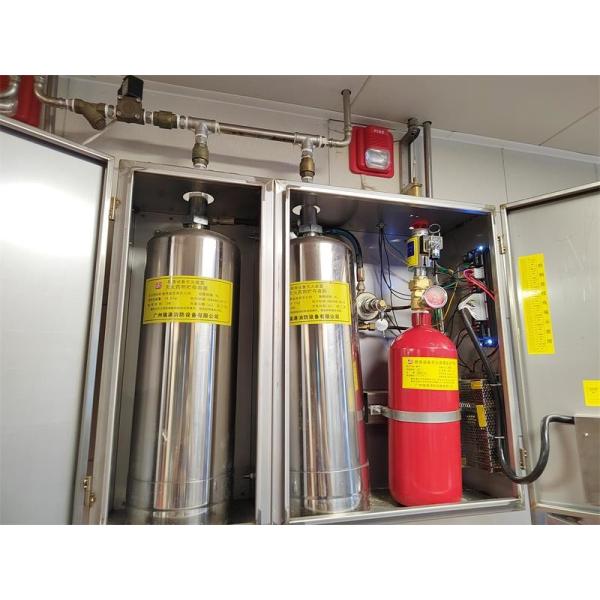9L/9L*2/12L/12L*2 Kitchen Fire Suppression System Single And Double Bottle Group