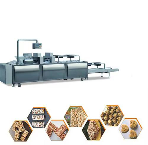Swelled Candy Rice Cake Cereal Bar Making Machine amel Corn Snacks Making Machine
