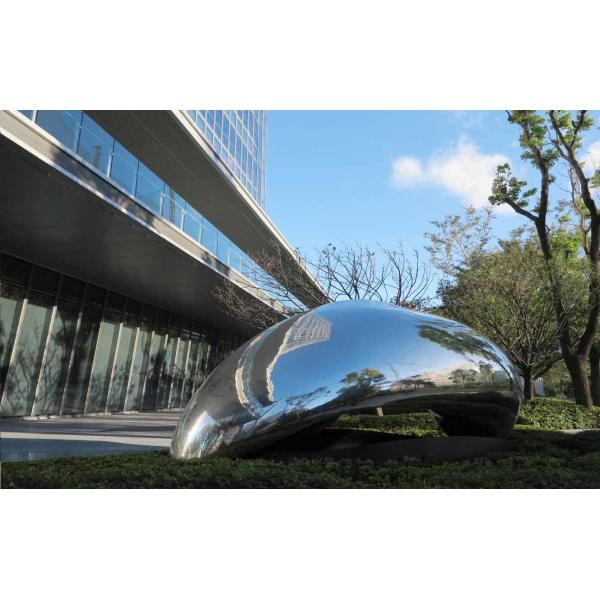 Отполированное зеркало стиля конспекта статуй сада нержавеющей стали современное