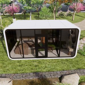 Luxury Hot Sell Contenedor plano Modular Casa móvil Apple Cabin Pod Casa portátil 20 pies Cabinas de exterior Oficina Cafetería Tienda a la venta