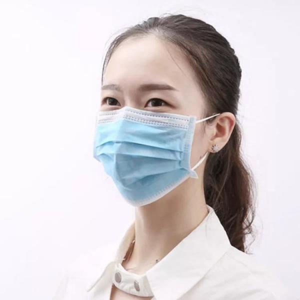 3 Layers Surgical Mouth Mask / Melt Blown Non Woven Fabric Face Mask