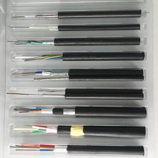 Aluminium Tape G652D 6 Core Single Mode Armoured Fiber Optic Cable
