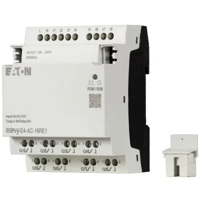 EasyE4 CPU 8DI 4AI 4DO 24V DC Power Source With Keyboard Ethernet Interface Versatile