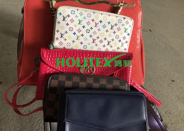 Women / Men Second Hand Wallet , American Style Used Leather Bags For Africa