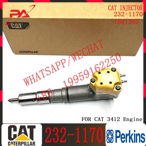 Diesel injection parts fuel injector 173-9272 232-1173 10R-1265 173-9379 232-1170 For 3412 Caterpillar Excavator