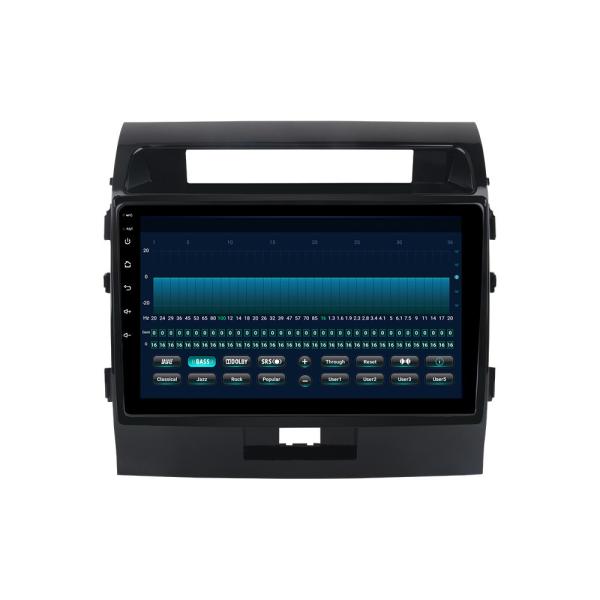 2Din 10 インチ IPS スクリーン 車用ラジオ GPS ナビゲーション プレイヤー トヨタ ランドクルーザー 2007-2014