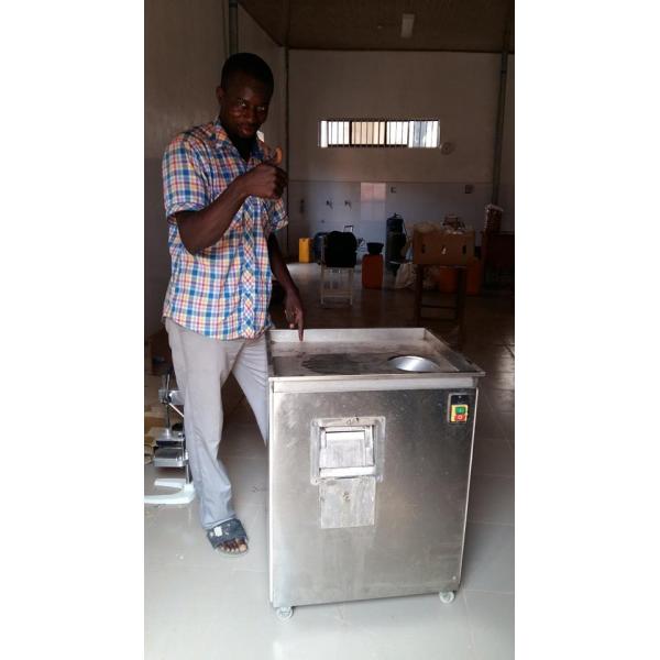 automatic stainless steel plantain chips slicer machine for Nigeria