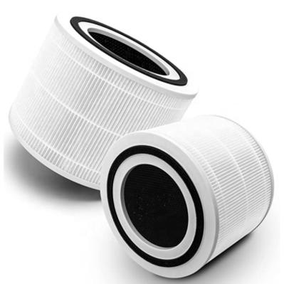 Eco-Friendly Circular Activated Carbon Air Filter with Customized Dimension for Removing 99% Bacteria/Virus/Pollen/Smoke/Mite/VOC