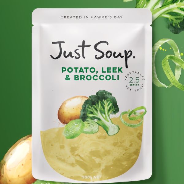 Food Grade Soup Custom Pouch Packaging Portable Food Pouch Packaging