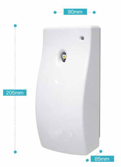 300ml ABS Bathroom Deodorizer Dispenser Wall Mounted With Simple Function