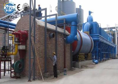 Cilindro giratório industrial do secador de poupança de energia da areia do silicone para material de secagem do pó
