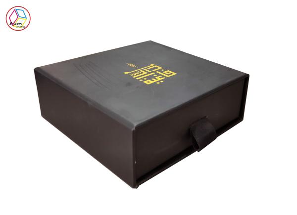 Flat Fancy Paper Foldable Packaging Gift Box Pure Color