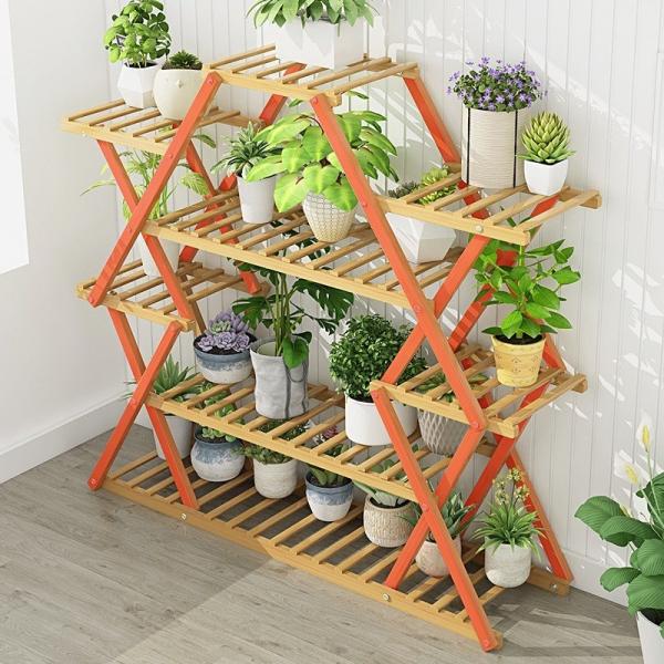 Living Room Storage Holders Large Capacity Plants Pot Stand for Indoor and Outdoor Decoration