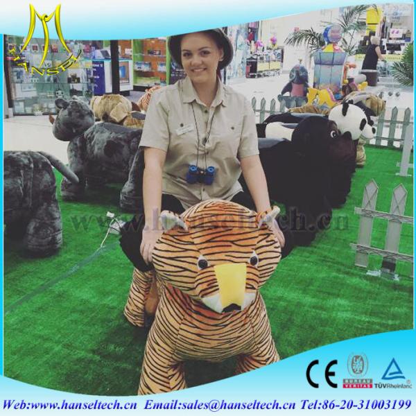 Hansel manufacturers amusement park rides for kids adults and zebra motorcycle for sale