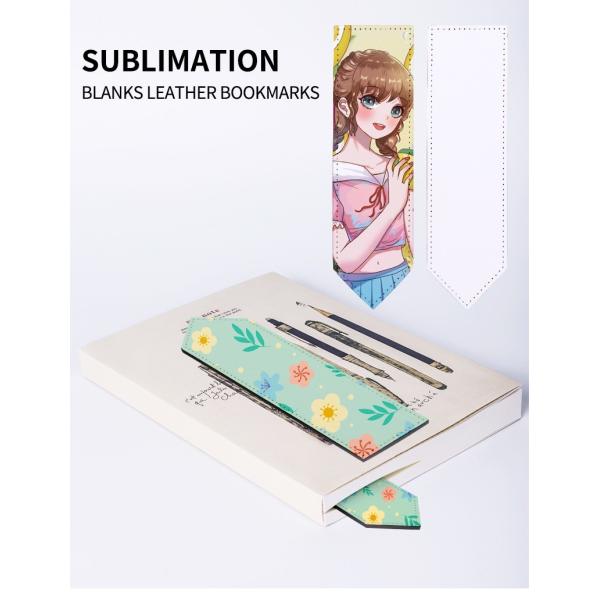 Custom Leather Bookmarks Sublimation Bookmark Blanks