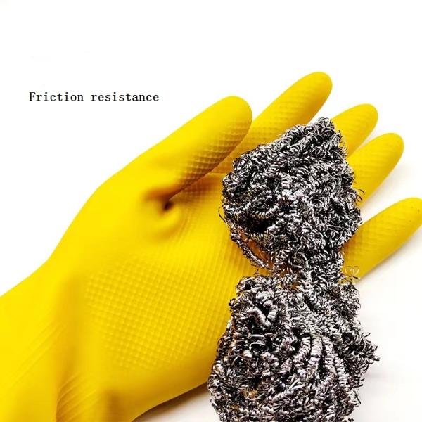 Unlocked Lining Latex Household Glove Slaughter Thickening Industrial Latex Glove