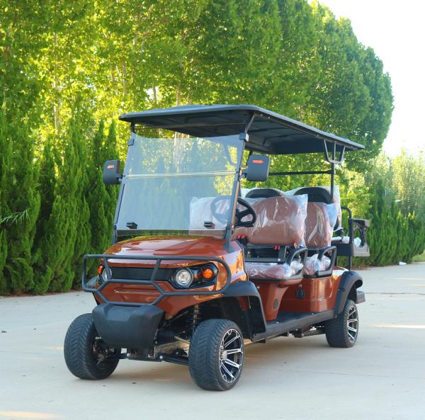 Buggy Off Road Carrinho de Golf Elétrico de 4 rodas 6 Passageiros 3.5kw 60V 100Ah Bateria de Ácido de Chumbo