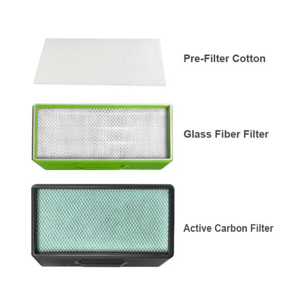 fume extraction system /150~350W Soldering Fumes Extractor 3 Layers Filters 2 X 150m³/h Systermic Flow