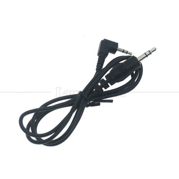Customization 2.5mm Male to 90 Degree Right Angle 3.5mm Male Stereo Jack Aux Audio Converter Adapter Cable