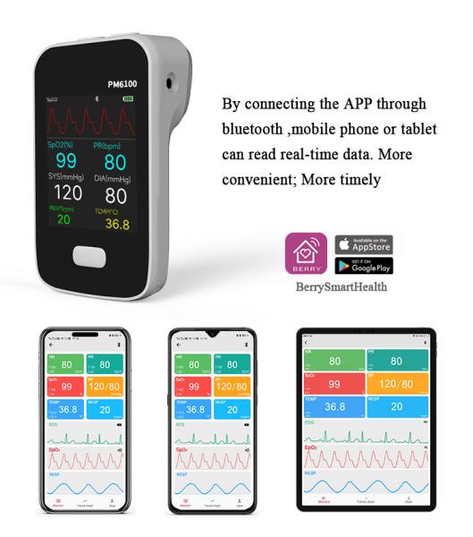 Vital Signs Portable Patient Monitor para o Neonate adulto das crianças