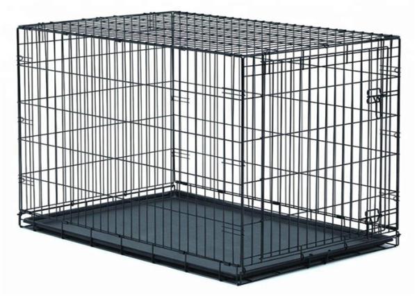 16 PCS Big Dog Large Dog Cage Metal Cage Fence Black 7 Sizes Animal House Kennels Cages