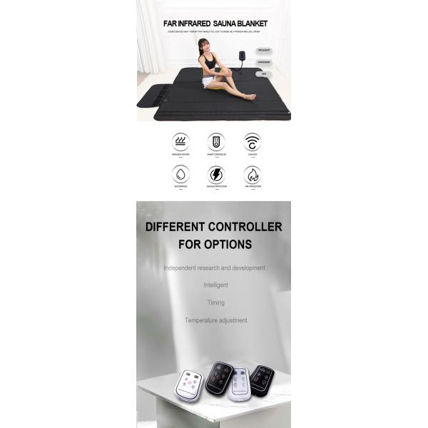 Experience the Benefits of Infrared Heating with Sauna Blanket and Remote Control