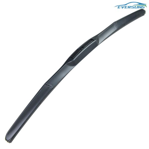 Bone 3 Section Car Windscreen Wiper Blades 18 Inch 90 Degree Anti Oxidation