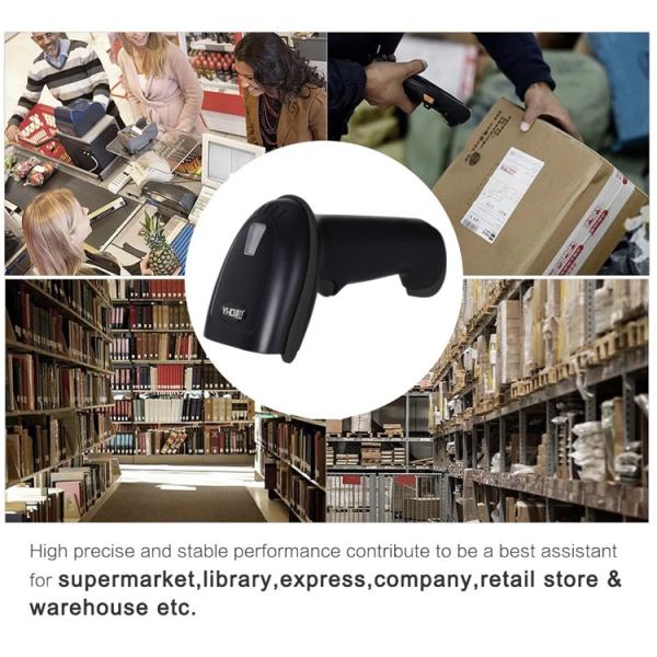 читатель кода USB YHD-5700DW QR блока развертки штрихкода 2D матрицы данных PDF417 беспроводной