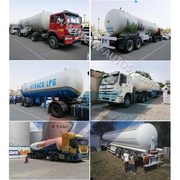 толщина танка автоцистерны 12мм газа ЛПГ бутана пропана 40м3 сильно прочная