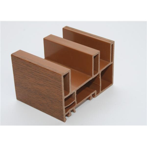 Огнеупорный деревянный ламинат зерна профилирует оконную раму 80мм сползая