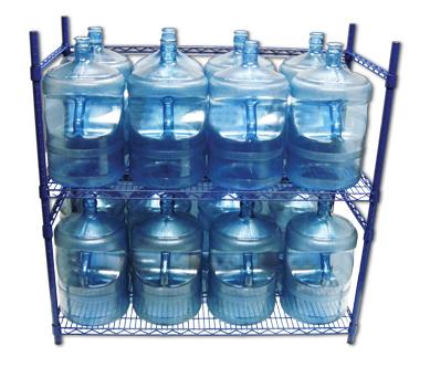 3 tier water bottle rack