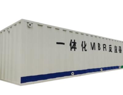 Livestock Farm Container MBR Sewage Water Treatment Project PVDF PP Membrane