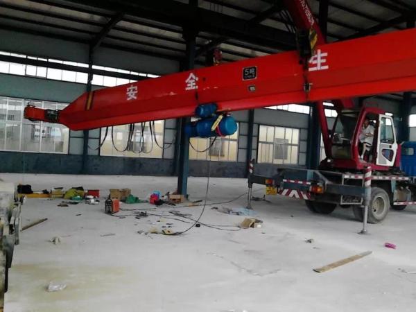 China Made 1 ton Overhead Crane , Overhead Crane 1 Ton for Sale