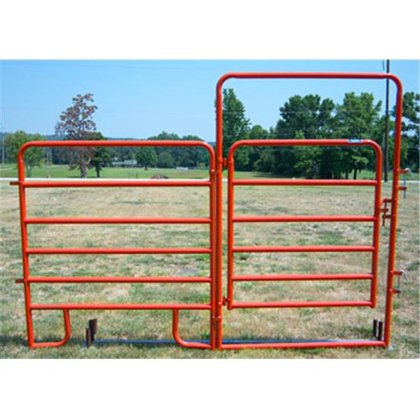Lightweight Sturdy Livestock Fence Panels 12 Ft Long With Various Rod Style
