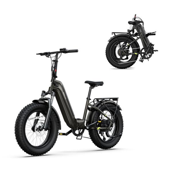 EU UK Stock  Folding Electric Bike with Suspension Hydraulic Disc Brakes  Range Legal Compliance E-bike Foldable  Bike 250W