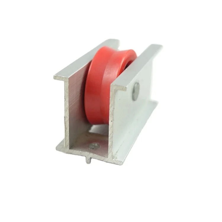 Aluminum Casing Single Nylon Sliding Window Roller With Bearing For Sliding Door Window Accessories