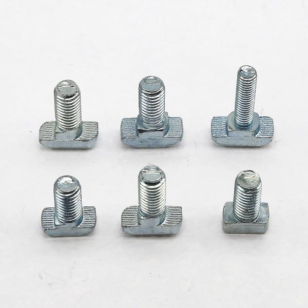 Coating  Aluminum Profile Connectors Custom Fasteners By Industry AMSE Standard
