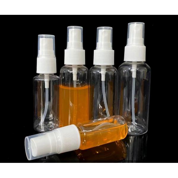 Round 100ml Pet Spray Bottle 150ml Amber Plastic Spray Bottles