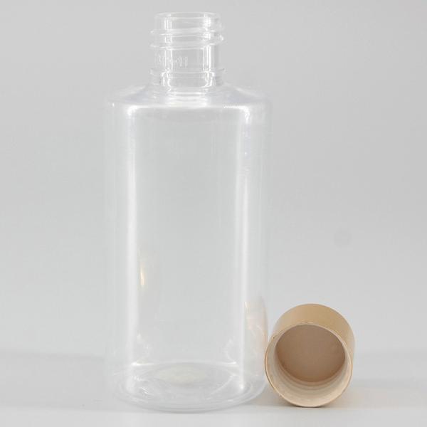2.7oz/80ml Clear PET Cylindrical Bottle , Perfume Liquid Skincare Products Bottle, Lotion Spray Cosmetic Plastic Bottle