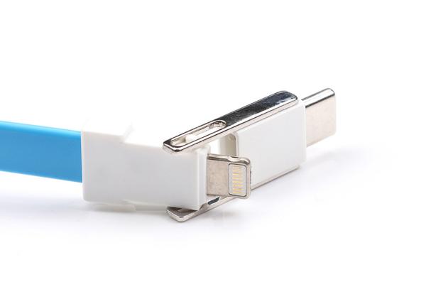 Magnetic Charger 3 In 1 8pin USB Cord