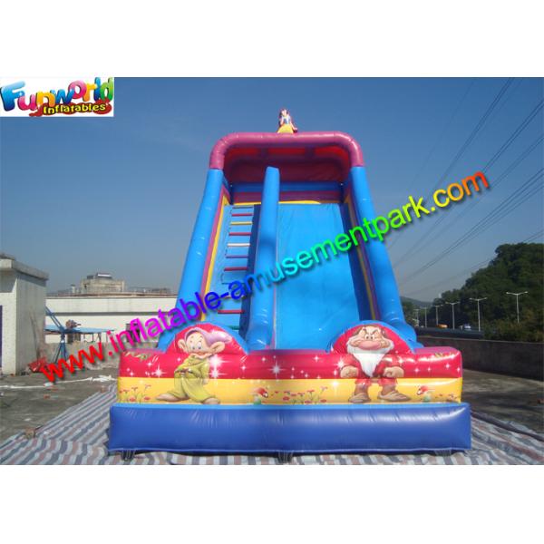 0.55mm PVC Tarpaulin Commercial Inflatable Slide Waterproof